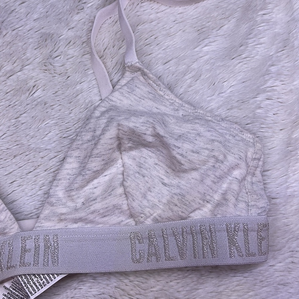 Calvin Klein Triangle Bralette size Small - Picture 4 of 4